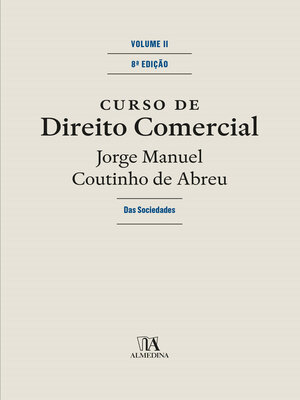 cover image of Curso de Direito Comercial--Volume II--Das Sociedades--8ª Edição